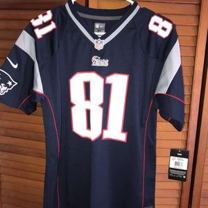 Patriots Hernandez 81 jersey Youth XL